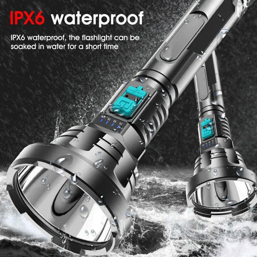 Super Bright Rechargeable Flashlight Torch – view 2