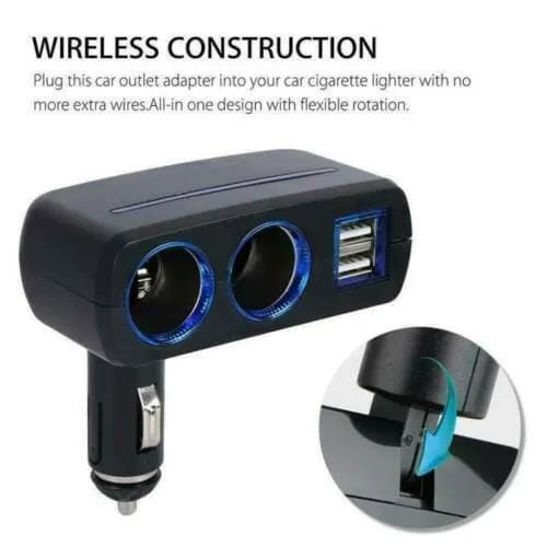 salelink.co.nz Unbranded Car Charger Cigarette Lighter Socket Car Charger Cigarette Lighter Socket | Action Outdoors NZ