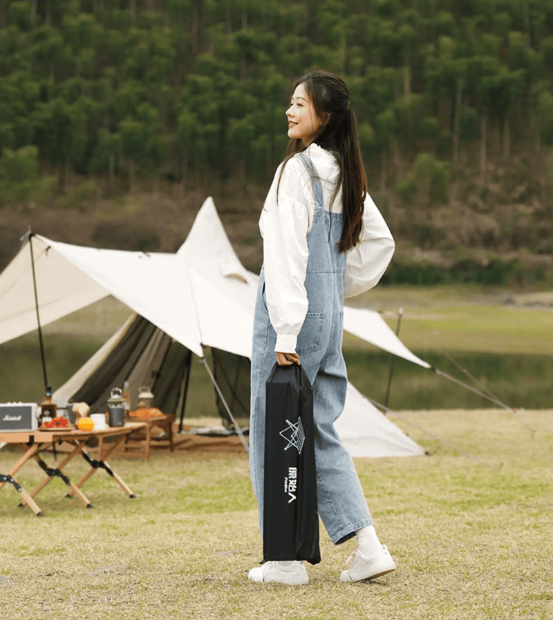 ECOTREK Outdoor Furniture Ecotrek Aluminum Alloy Roll-Up Camping Table - PRI10116 Ecotrek Aluminum Alloy Roll-Up Camping Table - PRI10116