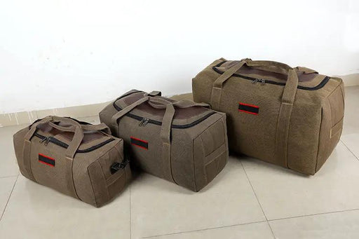 ECOTREK Storage Bag Canvas Storage Bag – High-Capacity Travel, Camping & Moving Luggage Bag XYY9024 Canvas Storage Bag – High-Capacity Travel, Camping & Moving Luggage Bag XYY9024