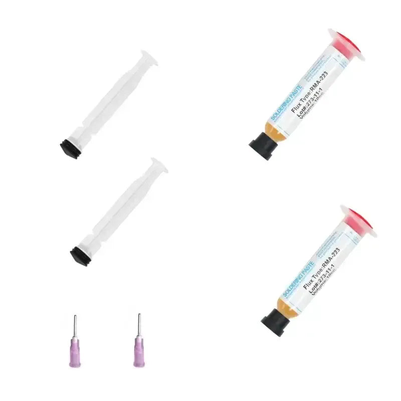 10cc RMA-223 Soldering Flux Paste with Needle (different quantities available) – view 7