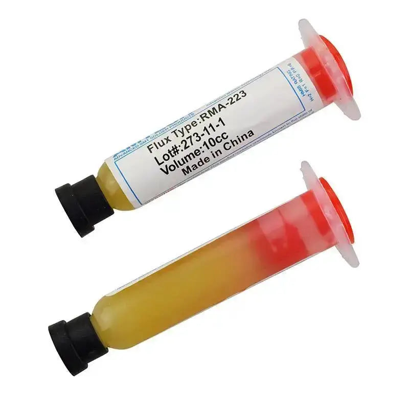 10cc RMA-223 Soldering Flux Paste with Needle (different quantities available) – view 3
