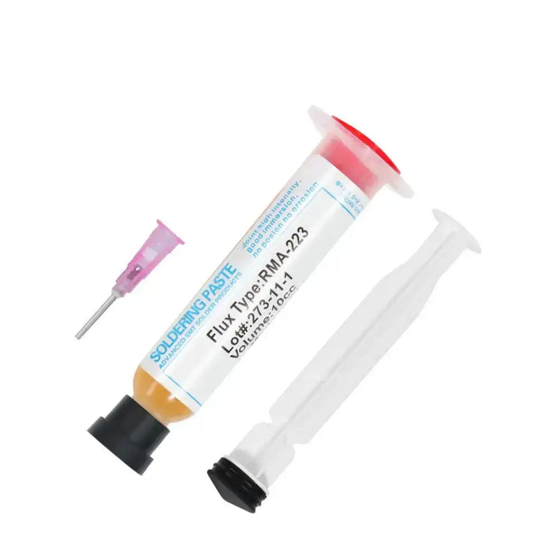 10cc RMA-223 Soldering Flux Paste with Needle (different quantities available) – view 6