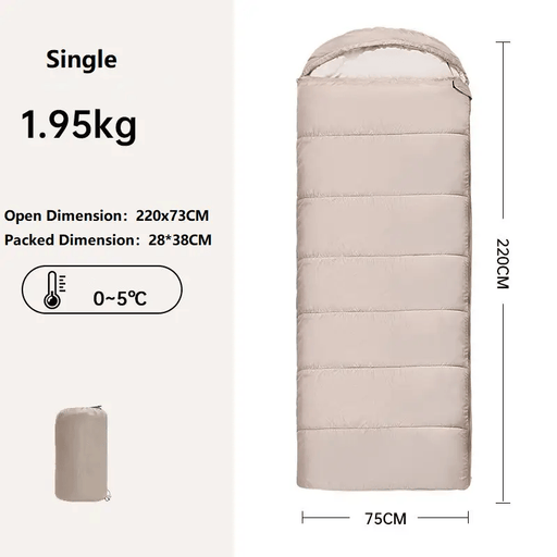 ECOTREK Sleeping bag Cotton Sleeping Bag-Four Season Use THTF5197 Cotton Sleeping Bag-Four Season Use THTF5197