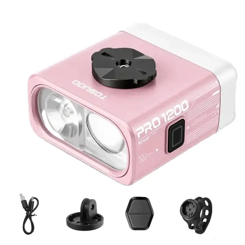 Habicare 1200-Lumen Bicycle Front Beam Light 1200-Lumen Bicycle Front Beam Light