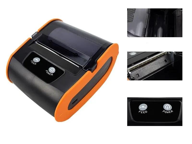 USB 80mm Thermal Sticker Tracking Label Printer Paper Barcode Printing Machine – view 11