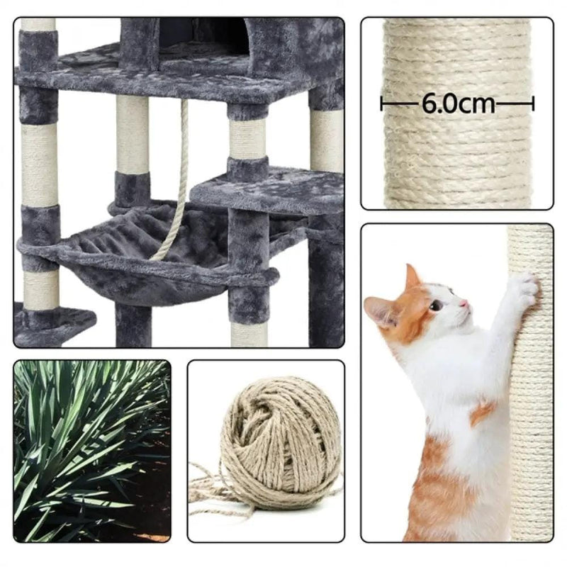 Yaheetech Multilevel Cat Tree Cat Tower Multilevel Cat Tree Cat Tower