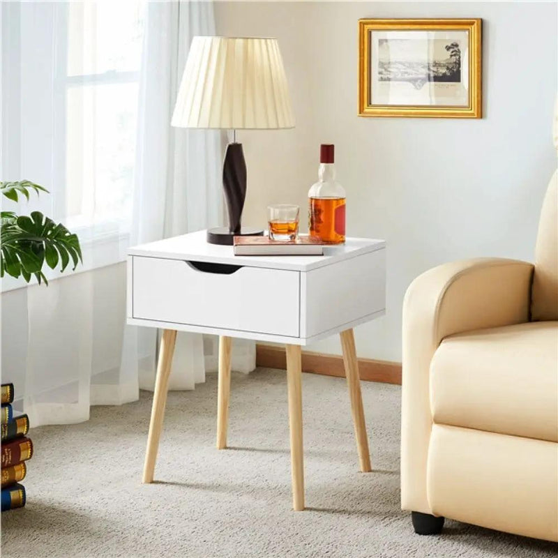 Yaheetech 2pcs Brand New Side Table Nightstand Coffee Table 2pcs Brand New Side Table Nightstand Coffee Table