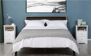Yaheetech 1 Pair Side Table Bedside Tables End Table Nightstand 1 Pair Side Table Bedside Tables End Table Nightstand