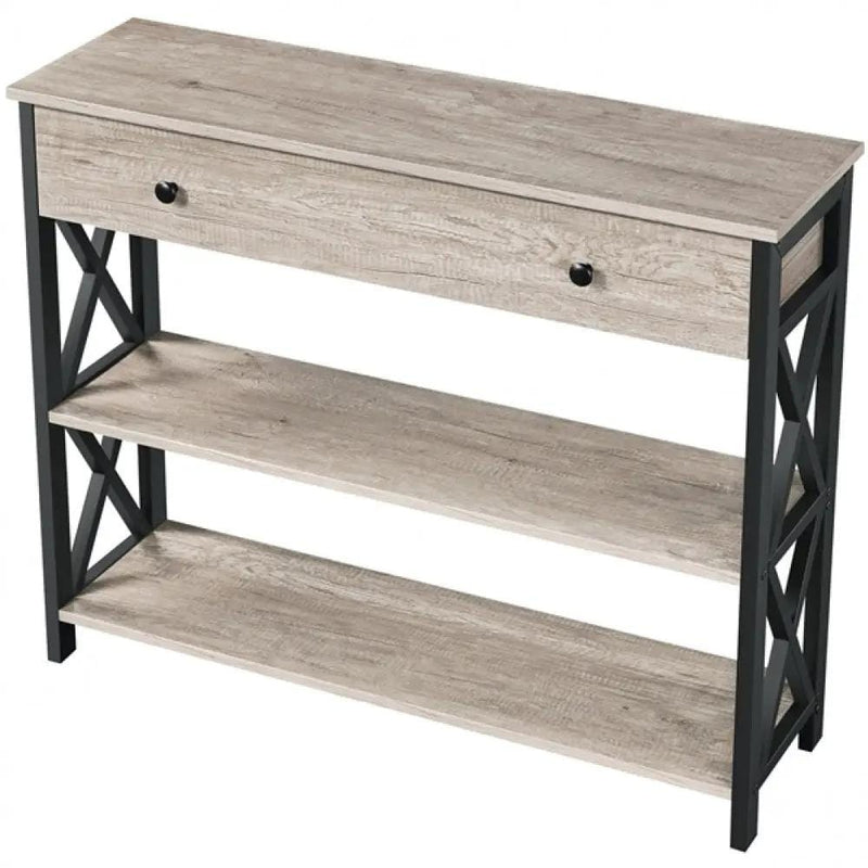 Yaheetech Vintage Wooden Console Table Hall Table Entryway Table Vintage Wooden Console Table Hall Table Entryway Table