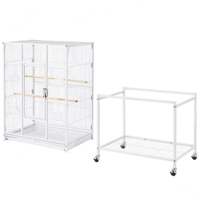 Yaheetech Large Parrot Cage with Stand Large Parrot Cage with Stand