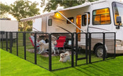 Yaheetech 8 Panels Dog Playpen 100cm Tall Dog Pen Dog Fence 8 Panels Dog Playpen 100cm Tall Dog Pen Dog Fence