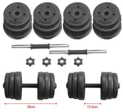 Man Workout Body Building Training Home Dumbbell Set 20 KG – view 4