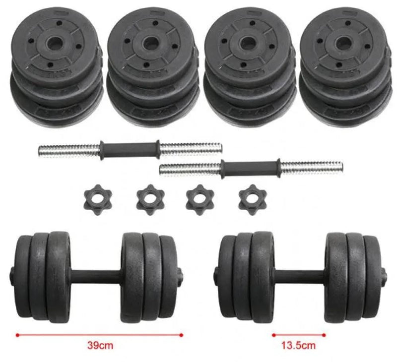 Man Workout Body Building Training Home Dumbbell Set 20 KG – view 4