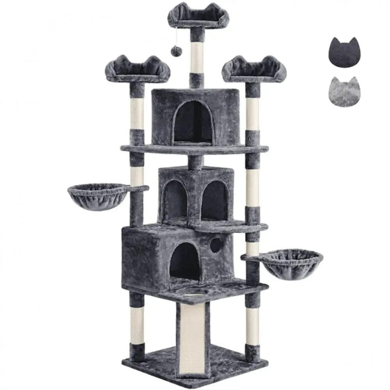 Yaheetech 76.5-inch Large Cat Tree 76.5-inch Large Cat Tree
