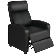 Yaheetech 1 pair PU Leather Recliner Chairs 1 pair PU Leather Recliner Chairs