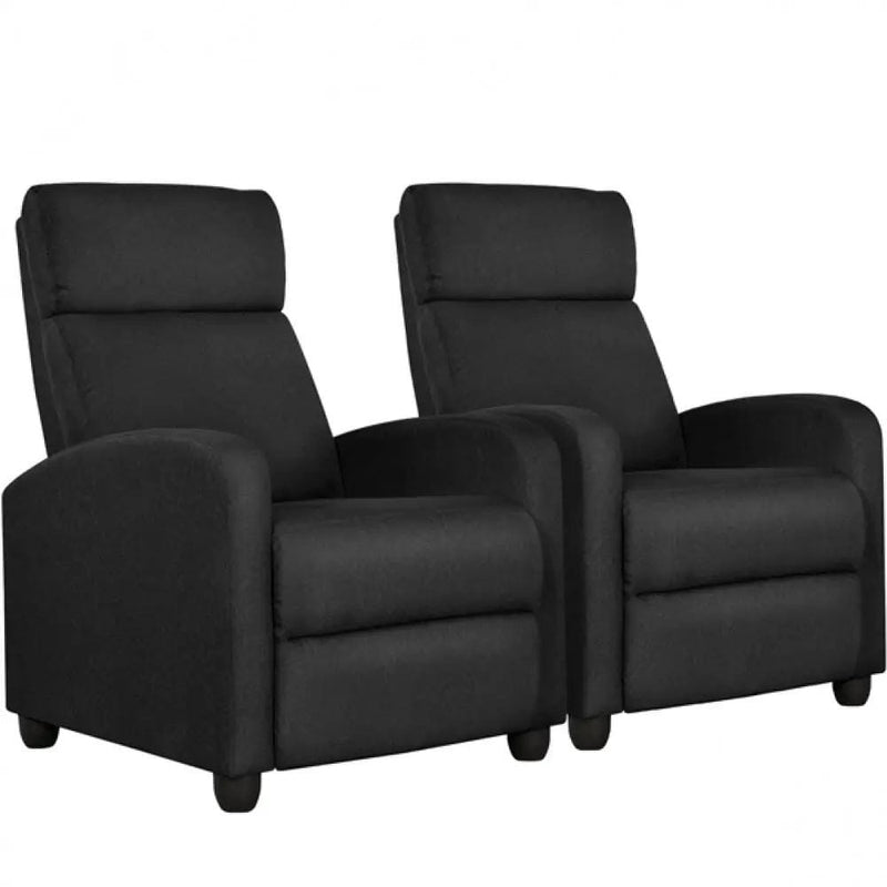 Yaheetech 1 Pair Recliner Chairs 1 Pair Recliner Chairs