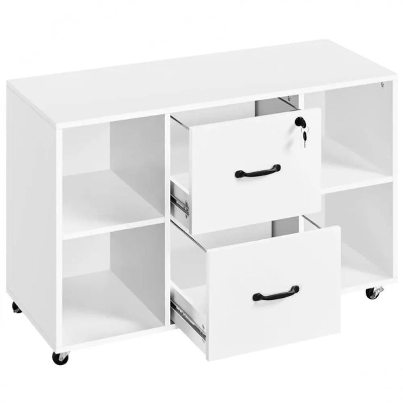 Yaheetech Vintage File Cabinet Mobile Letter Size File Cabinet Vintage File Cabinet Mobile Letter Size File Cabinet