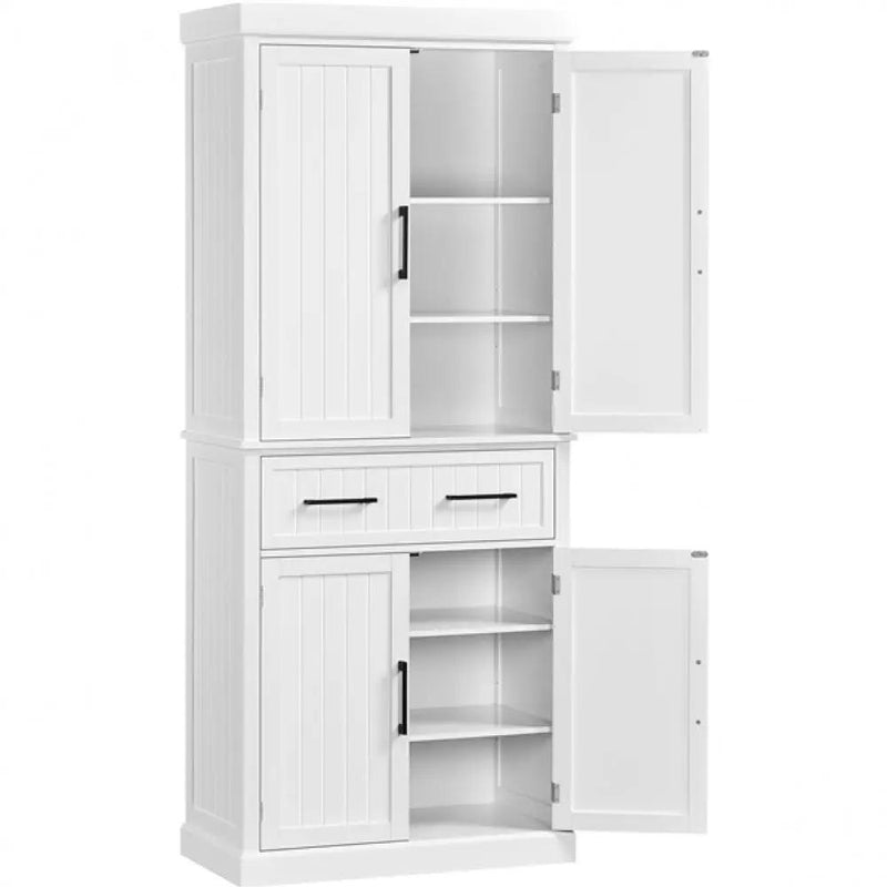 Yaheetech Tall Pantry Cupboard Kitchen Pantry Cabinet Freestanding Storage Cabinet Tall Pantry Cupboard Kitchen Pantry Cabinet Freestanding Storage Cabinet