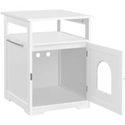 Yaheetech End Table for Pet House Pet Crate Indoor Cat Litter Box End Table for Pet House Pet Crate Indoor Cat Litter Box