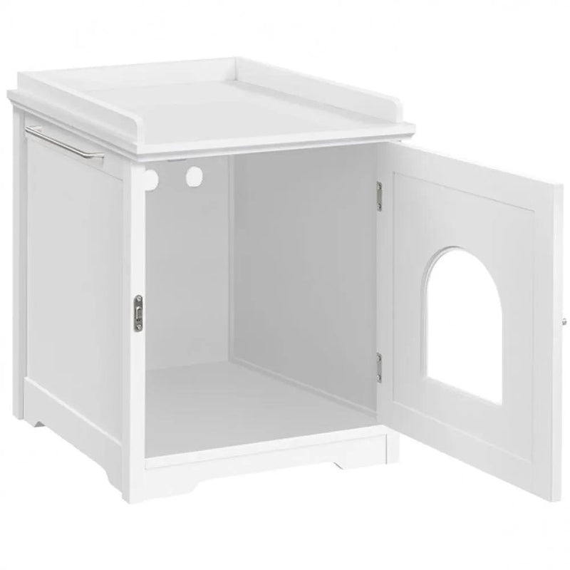 Yaheetech Indoor Cat Litter Box Cat Loo Cabinet Indoor Cat Litter Box Cat Loo Cabinet