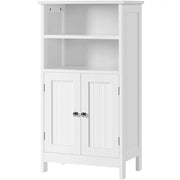 Yaheetech Free Standing Floor Cabinet Bathroom Storage Unit Free Standing Floor Cabinet Bathroom Storage Unit