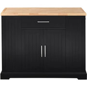 Yaheetech Rolling Kitchen Island Kitchen Trolley Rolling Kitchen Island Kitchen Trolley