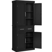 Yaheetech Kitchen Pantry Cabinet Tall Pantry Cupboard Kitchen Pantry Cabinet Tall Pantry Cupboard