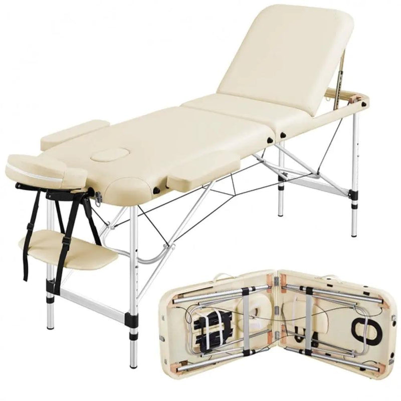 Professional 3 Fold Massage Bed Adjustable Massage Equipment – view 4