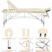 Professional 3 Fold Massage Bed Adjustable Massage Equipment – view 7