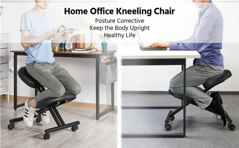 Ergonomic Kneeling Chair Adjustable Knee Stool for Home Office – view 3