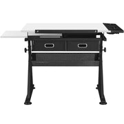 Yaheetech Drawing Table And Stool Set All-in-One Drawing Table Drawing Table And Stool Set All-in-One Drawing Table