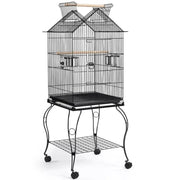Yaheetech H145cm Open Top Metal Parrot Cage Bird Cage H145cm Open Top Metal Parrot Cage Bird Cage