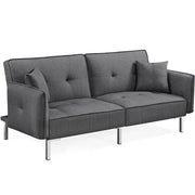 Yaheetech Extra Large Sofa Convertible Futon Sofa Bed Extra Large Sofa Convertible Futon Sofa Bed