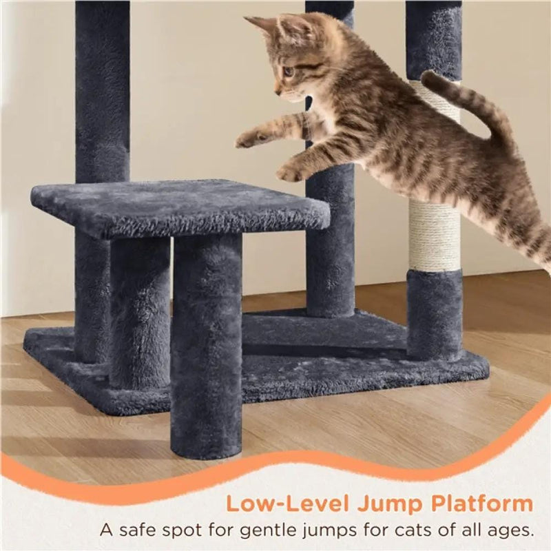 Yaheetech Multi Level Cat Tower Multi Level Cat Tower