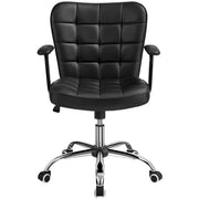 Yaheetech PU Leather Office Chair Computer Chair PU Leather Office Chair Computer Chair