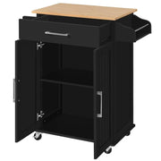Yaheetech Kitchen Island with Wheels Kitchen Island with Wheels