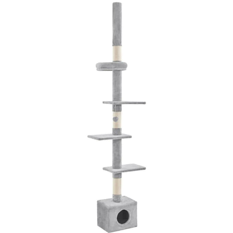 2.3-2.7M Floor-to-Ceiling Cat Tree Adjustable Tall Cat Tower – view 3