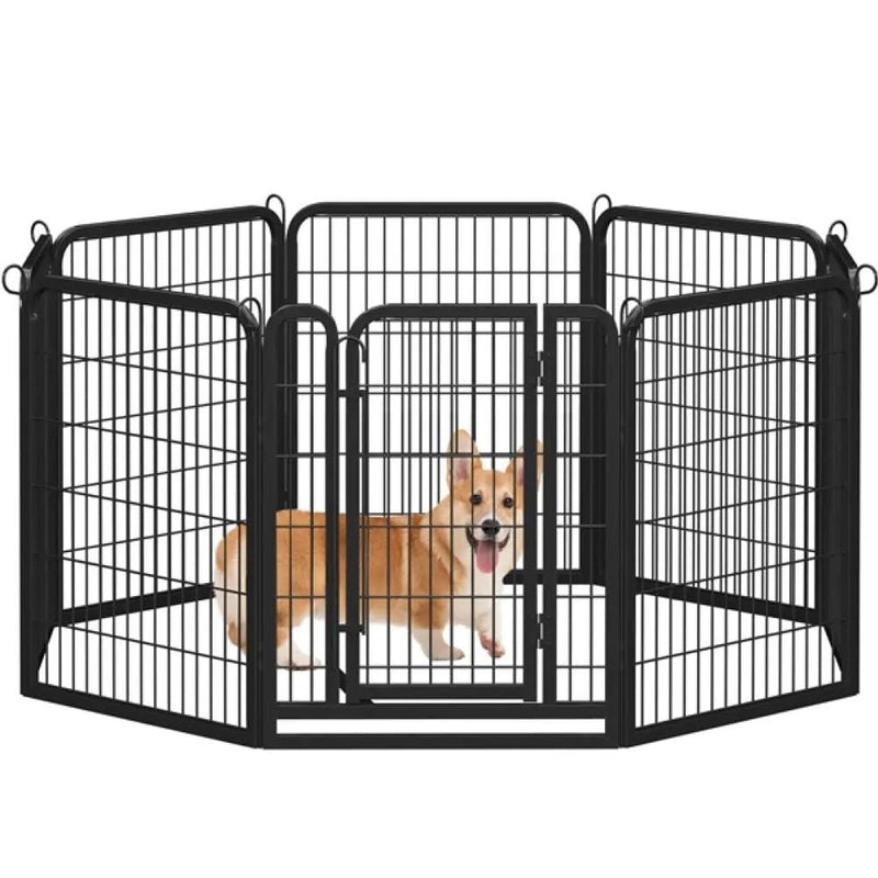 Yaheetech 8 Panels Dog Playpen Dog Pen 8 Panels Dog Playpen Dog Pen