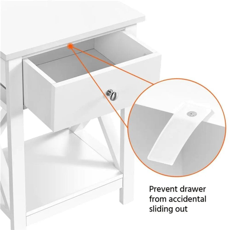 Yaheetech Side Table Side Table