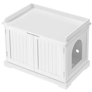 Yaheetech Pet Litter Box Wooden Storage Bench Pet Litter Box Wooden Storage Bench