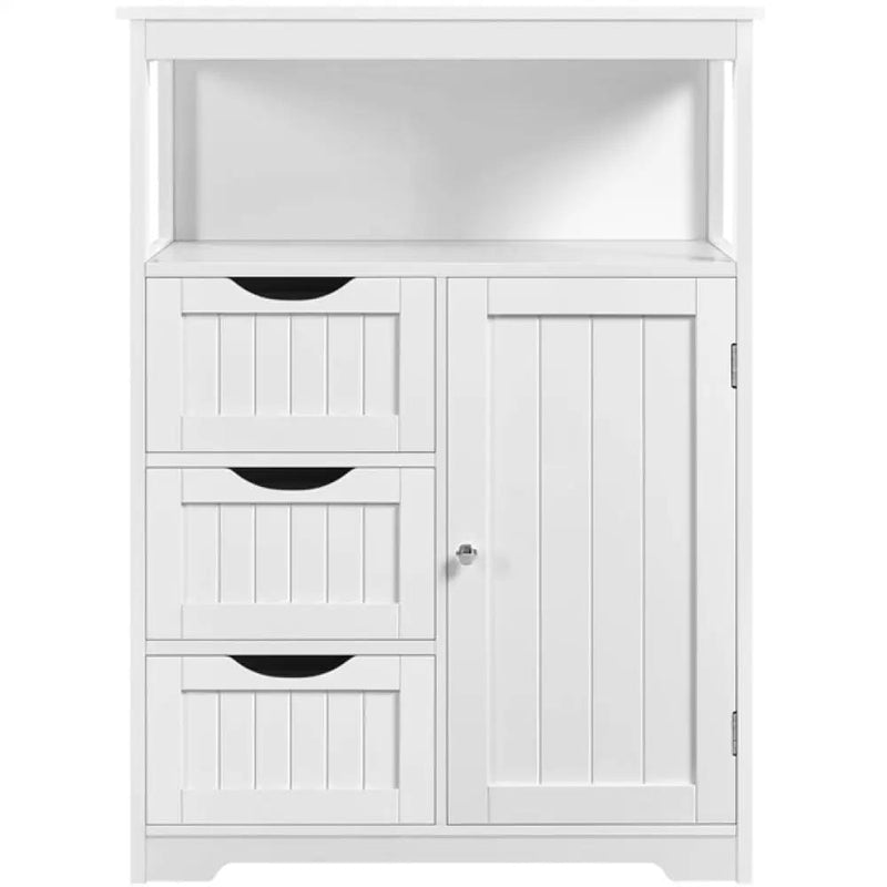 Yaheetech 90cm Height Bathroom Floor Cabinet 90cm Height Bathroom Floor Cabinet