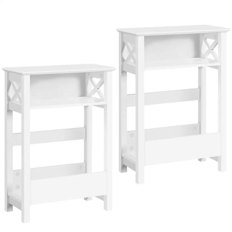 Yaheetech Slim End Table Modern Sofa Table Slim End Table Modern Sofa Table