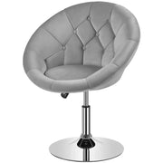 Yaheetech Makeup Vanity Chair Tufted Style Barrel Chair Makeup Vanity Chair Tufted Style Barrel Chair