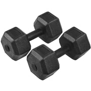 Yaheetech 2x6kg Hexagon Dumbbells Set 2x6kg Hexagon Dumbbells Set