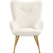 Yaheetech Boucle Accent Chair Armchair Boucle Accent Chair Armchair