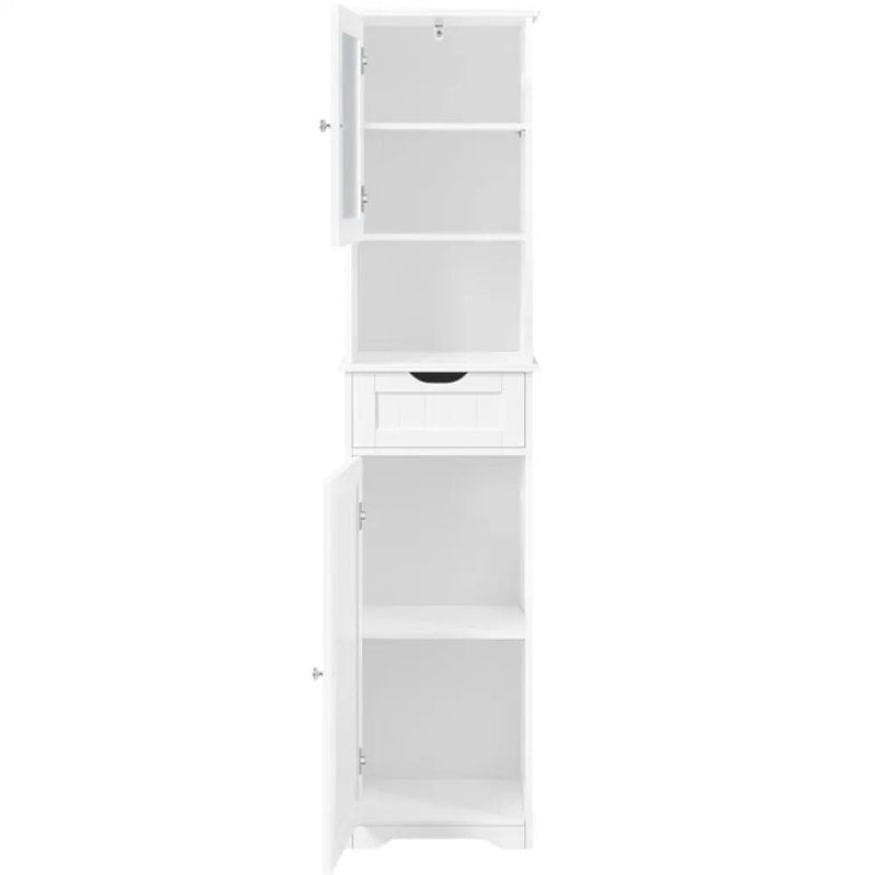 Yaheetech Freestanding Storage Cabinet with Door Freestanding Storage Cabinet with Door