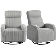 Yaheetech 360-Degree Swiveling Nursing Glider Chair Rocking Chair 360-Degree Swiveling Nursing Glider Chair Rocking Chair