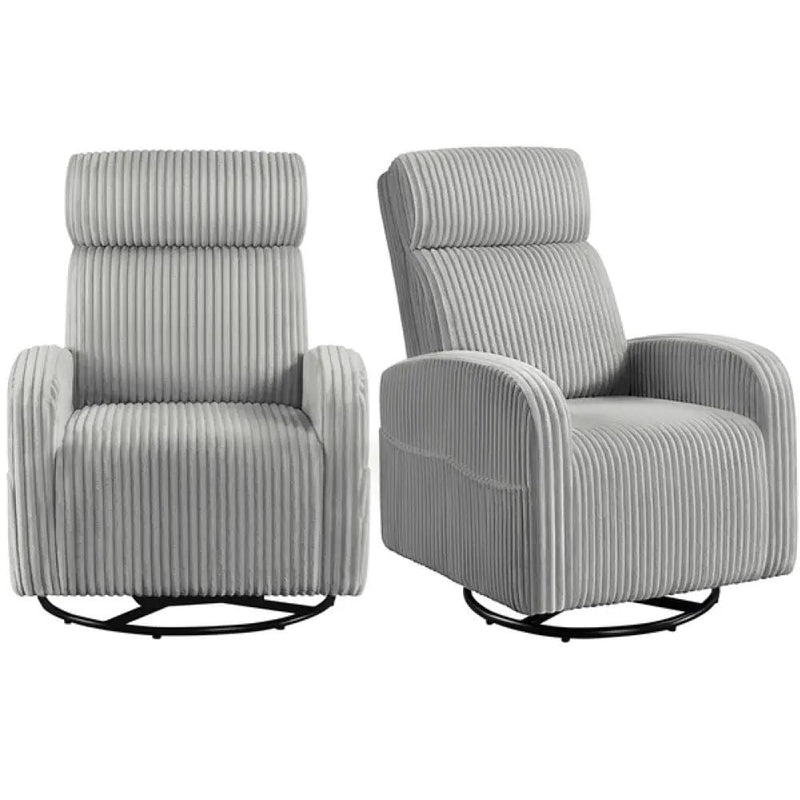 Yaheetech 360-Degree Swiveling Nursing Glider Chair Rocking Chair 360-Degree Swiveling Nursing Glider Chair Rocking Chair