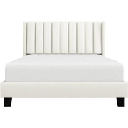 Yaheetech 135 cm W x 190 cm L Upholstered Bed Frame With Base & Wing Side 135 cm W x 190 cm L Upholstered Bed Frame With Base & Wing Side